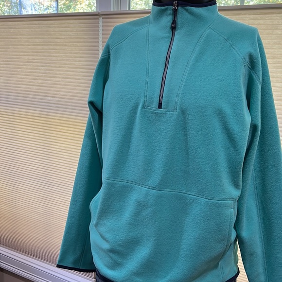 Peter Millar Men's Lily Pad Thermal Flow Micro Fleece Half-Zip - Picture 3 of 8